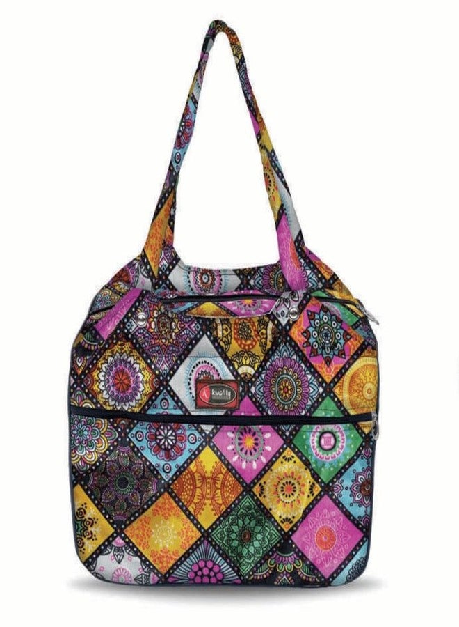 Temoli Women Shoulder Handbag Shopping Bag Travel Cross Body Bag for Daily Use Mother Work Beach and Grocery,Design 20,1PCS - Image 2